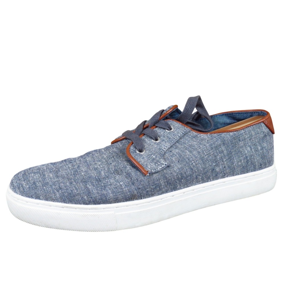 Tommy Hilfiger McKenzie 2 Men's Sneakers Size 11.5 Blue‎ Casual Lace-Up Canvas